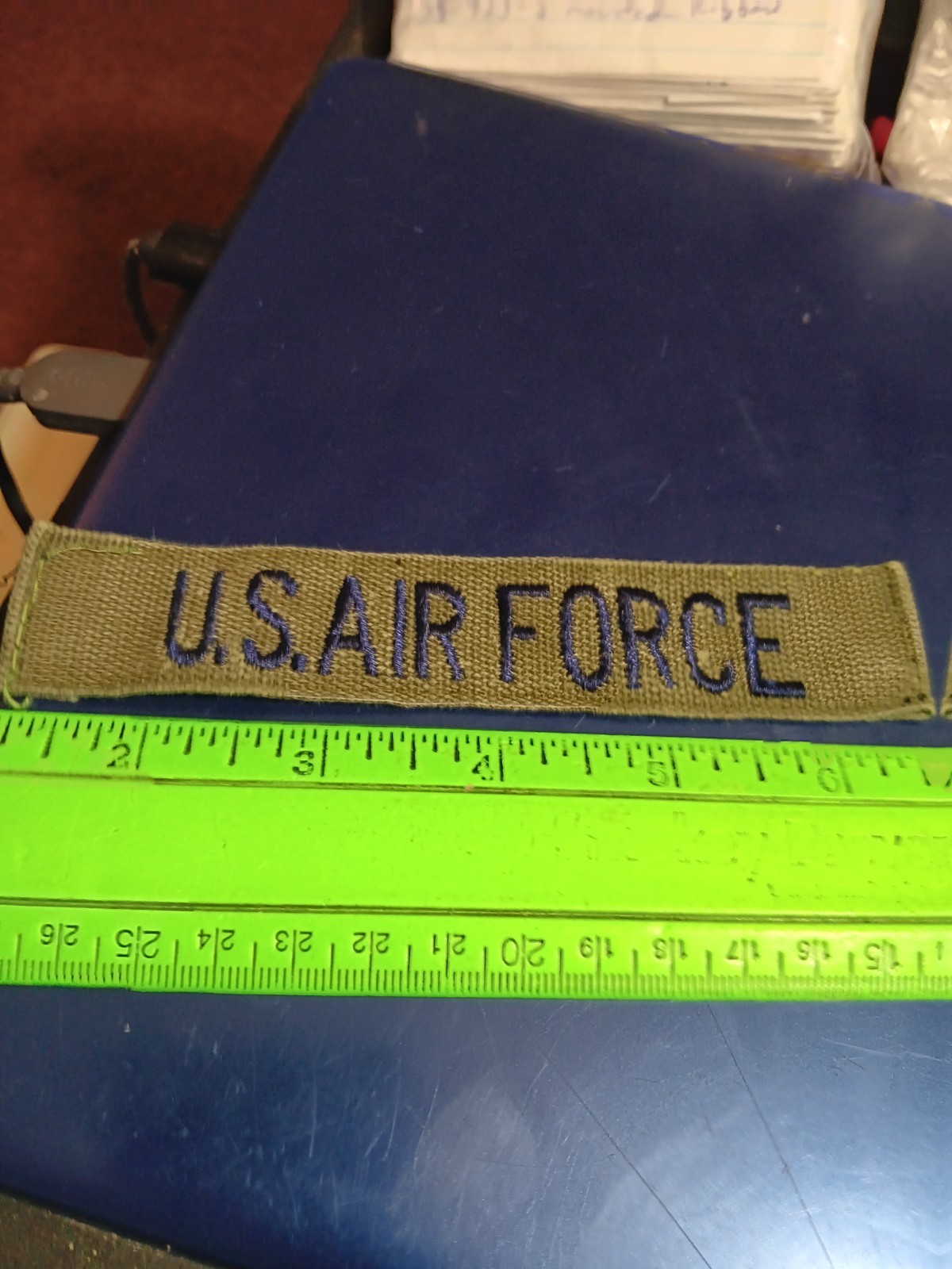 Patch - Subdued Green U. S. Air Force Tape (26-278)