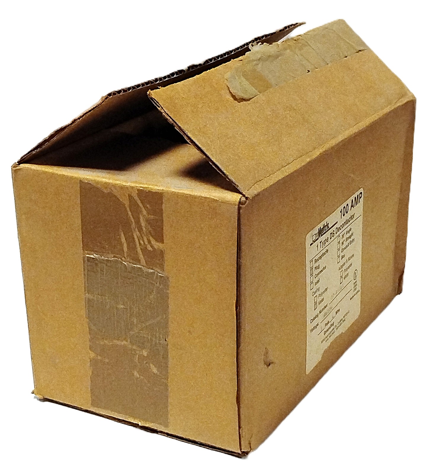 Meltric 37-91143 600 V AC 3 Phase 100 A 3 Pole 4 Wire Electrical Plug
