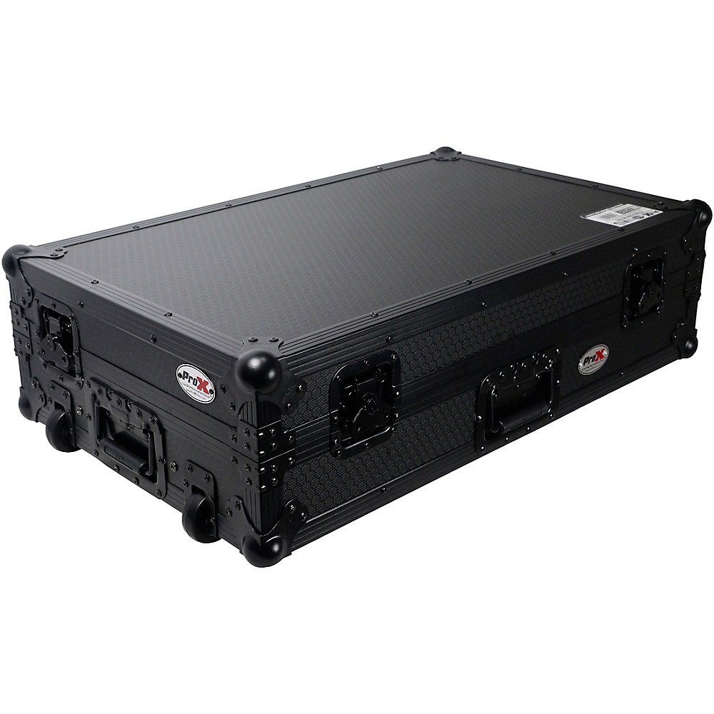 ProX Flight Case For RANE ONE Dj Controller W-Sliding Laptop Shelf & Wheels