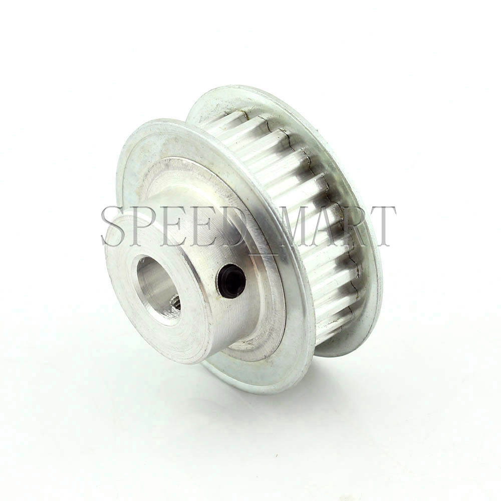 XL Type XL24T Aluminum Timing Belt Pulley 24 Teeth 15mm Bore for Stepper Motor