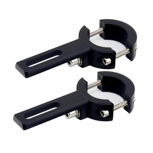 Motorcycle Spotlight Mount Brackets, Motorbike Tube Clamp Turn Signal Mounting
