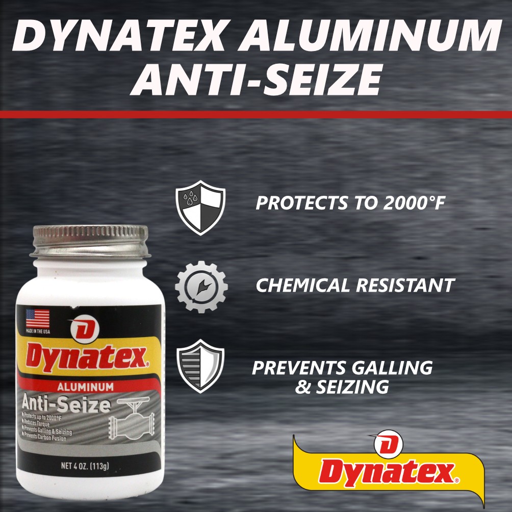 Dynatex Aluminum Anti-Seize 4 oz Can Galling Protection (10-Pack)