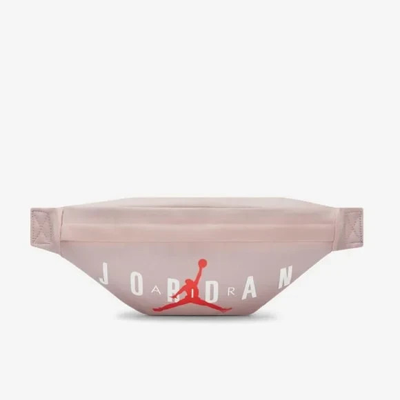 Nike Jordan Fanny Pack Hip Waist Belt Black Pink Bag Crossbody 9B0533-X24 New