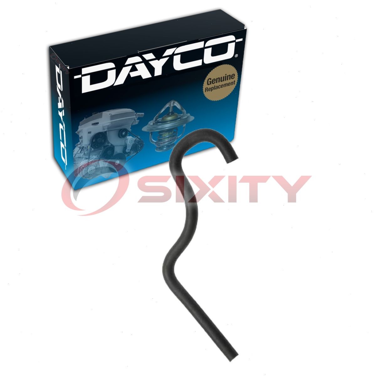 Dayco Heater Hose for 1987-1995 Suzuki Samurai - Valve To Intake Manifold kk