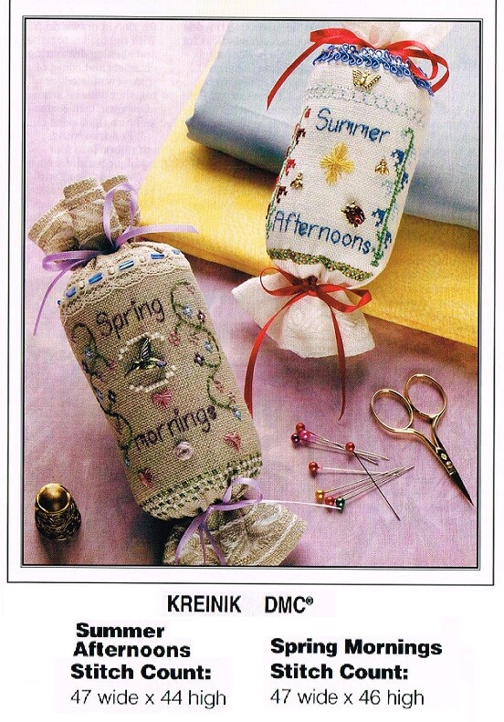 SEASONAL NEEDLEROLLS  COSS STITCH PATTERN   ONLY -  3AF