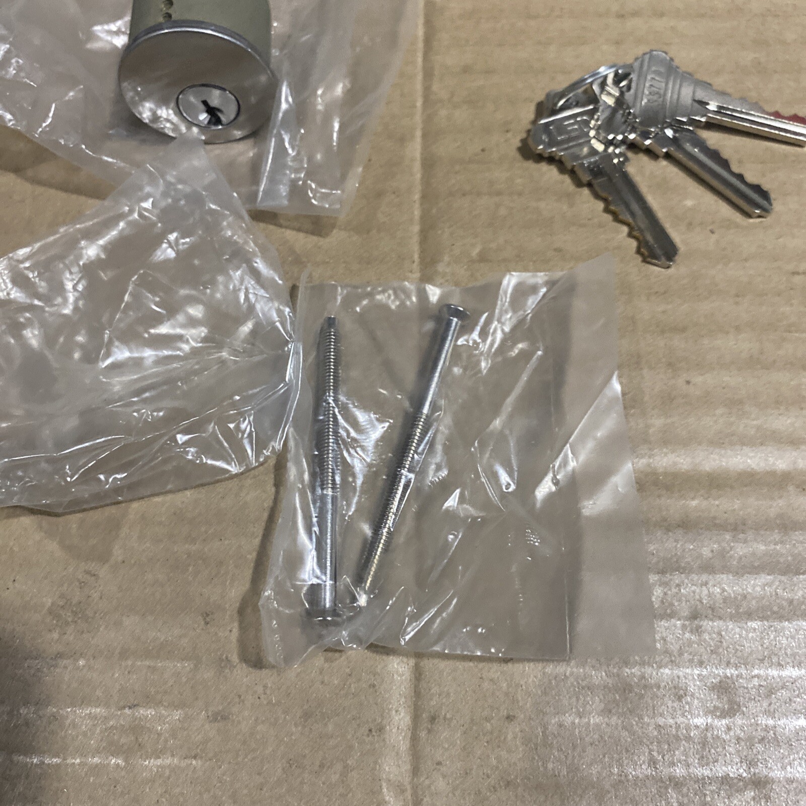 Lot of 4-Brand New-LSDA SC1 Deadbolt Cylinder Core F/40 Series Satin Chrome