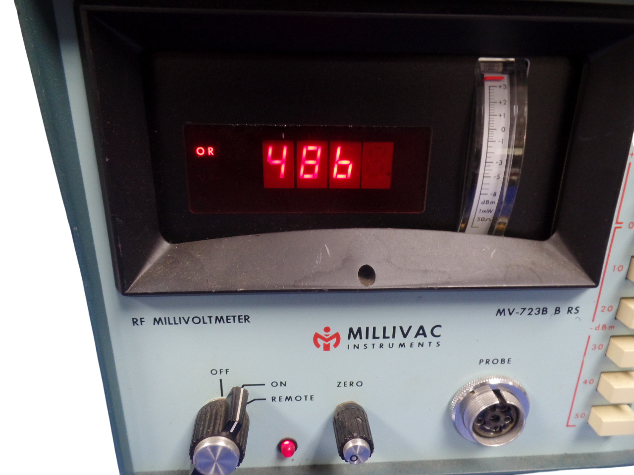 Millivac RF Millivoltmeter MV-723B - Free Shipping