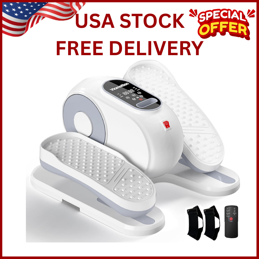 Ellipse Leg Exerciser for Seniors, Quiet & Portable Electric Seated Eclipse E