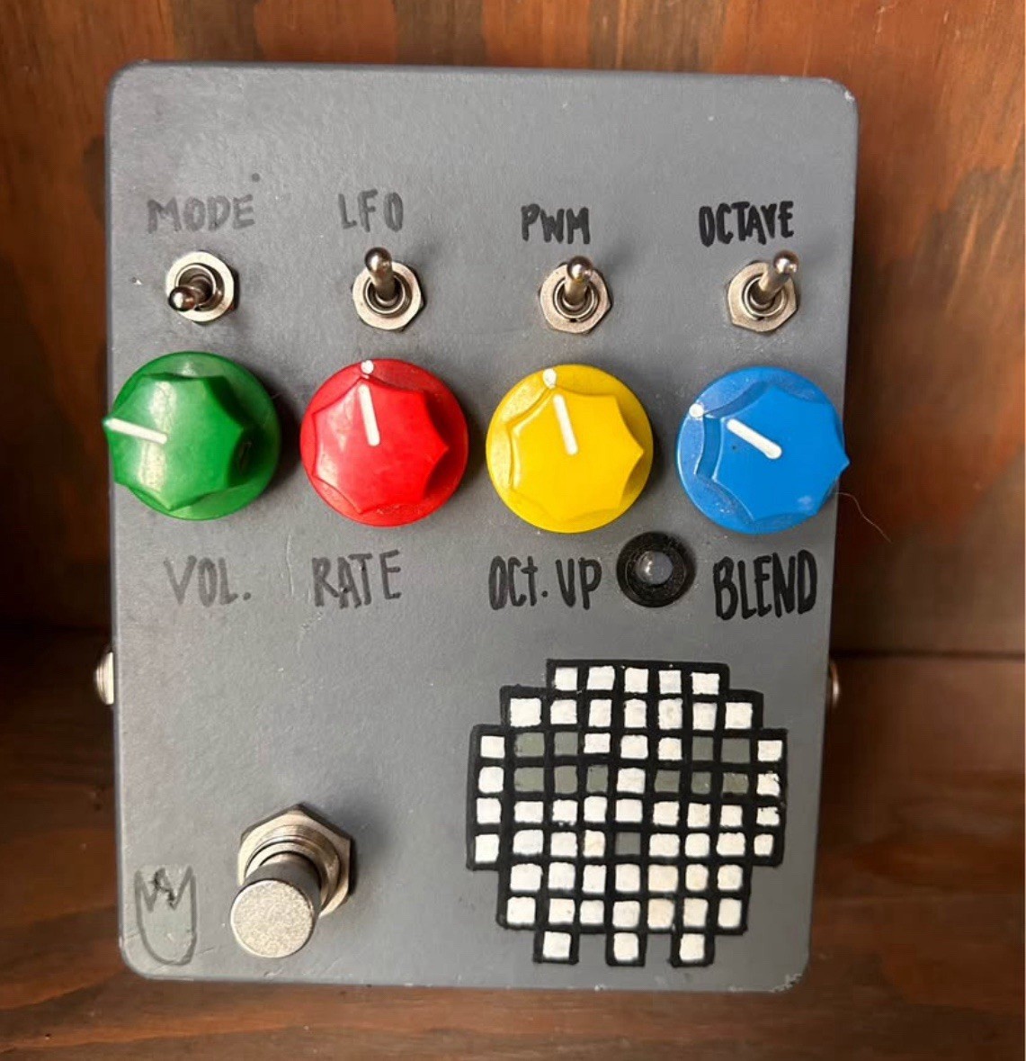 Westminster Effects Pedal 8 Bit Fuzz 1/1 Custom Build Guitar Effects Pedal