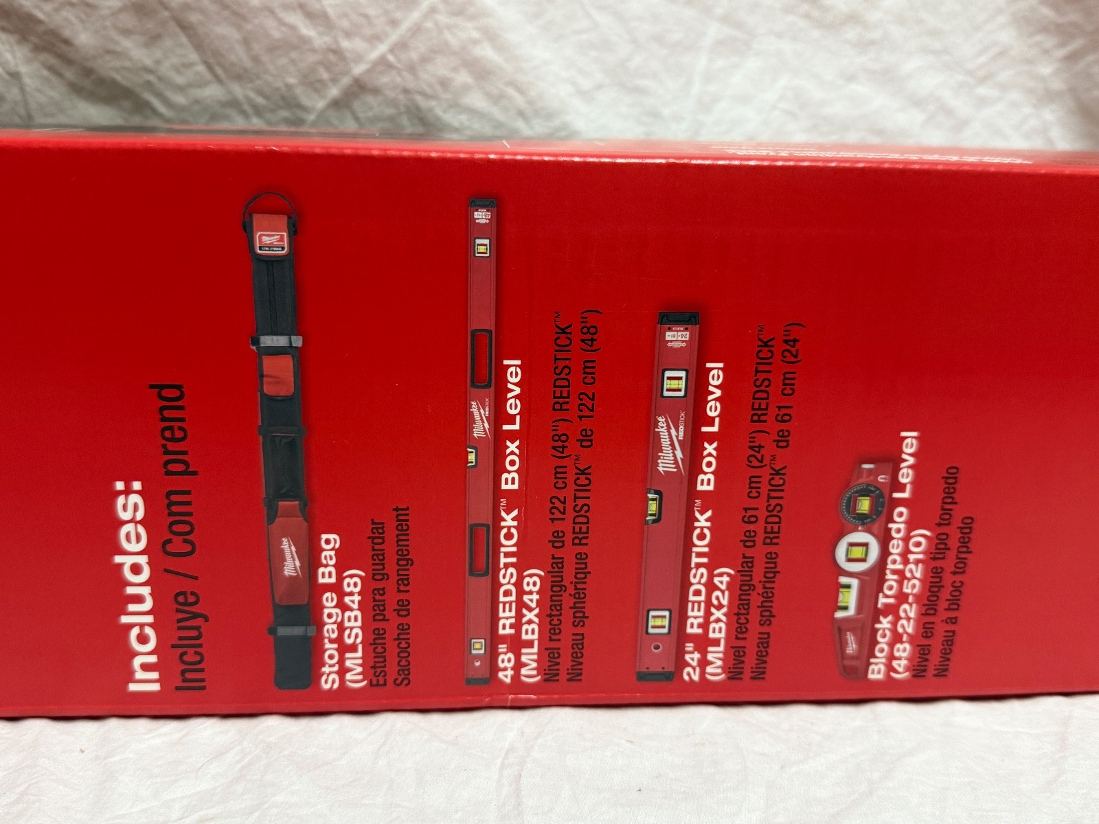 Milwaukee REDSTICK Starter Level Set - Non-Magnetic MLBXC48