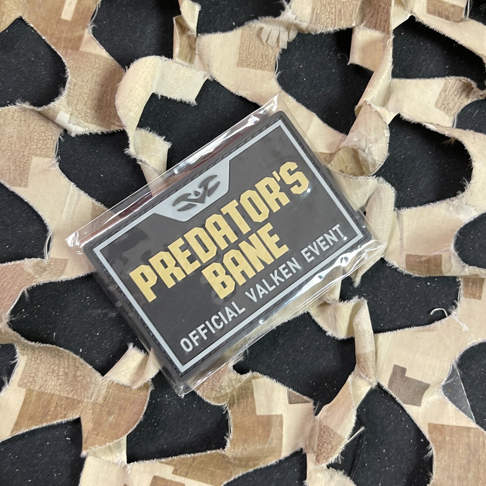 NEW Valken Tactical Rubber Self Fastener Patch - Event PB (96550)