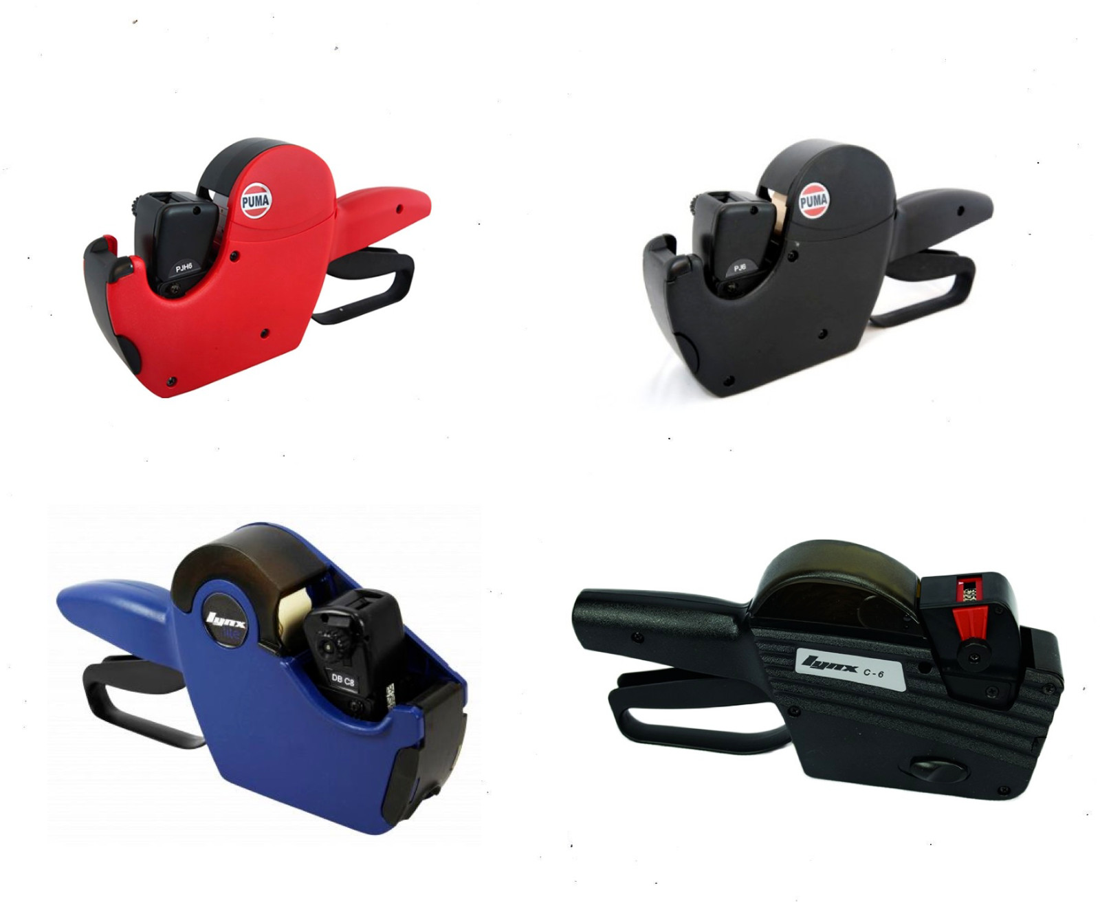 Puma, Lynx Price Gun Labeller Kit with Spare 1500 Pricing Labels & Spare Ink