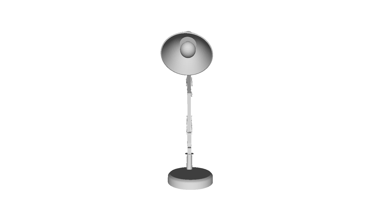 Printle Object Anglepoise Desk Lamp--Modern Light Figure for Dioramas Train Sets