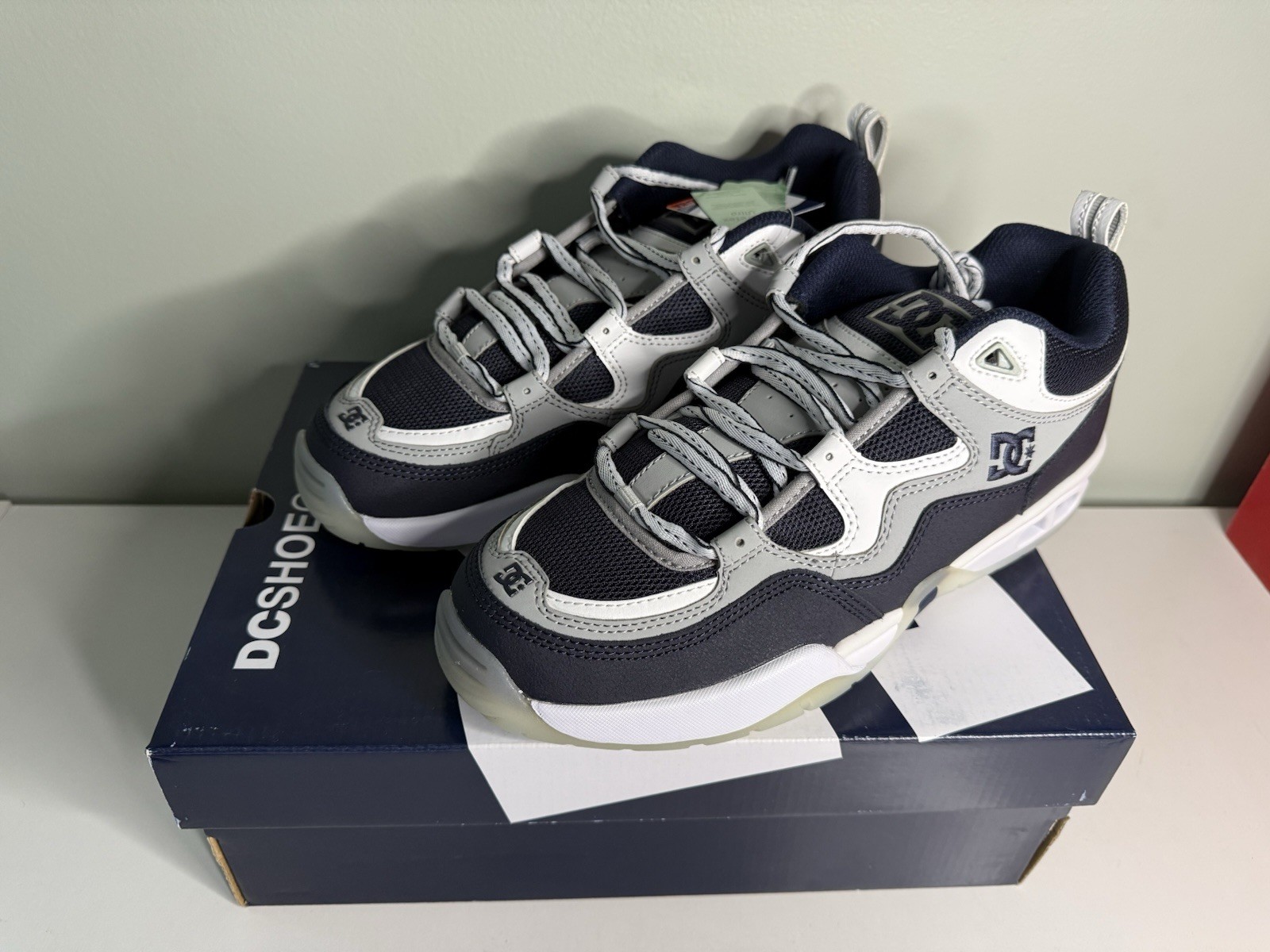NIB DC Shoes Josh Kalis Truth OG Navy Skateboarding Shoes US Men 11