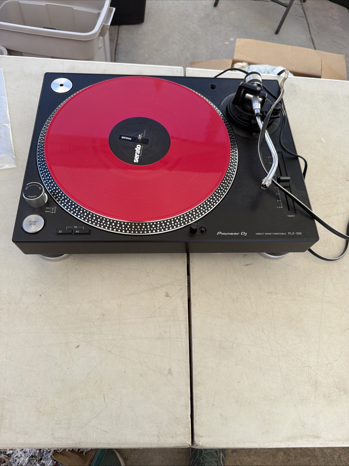 Pioneer DJ PLX-500-K Direct Drive Turntable - Local Pick Up 🔥