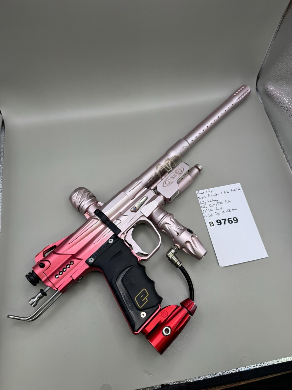 Planet Eclipse Nexus Autococker E-Blade - Pink Lady - Fully Working