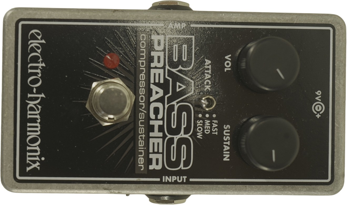 Electro-Harmonix Bass Preacher Compressor/Sustainer Effects Pedal