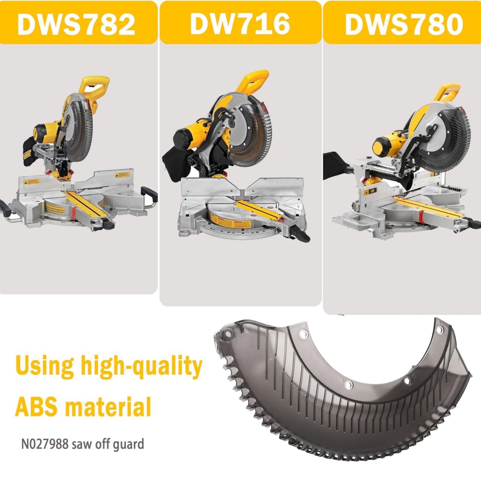 Miter Saw Lower Guard Assembly Replacement Part For DeWalt DWS779 / DWS780