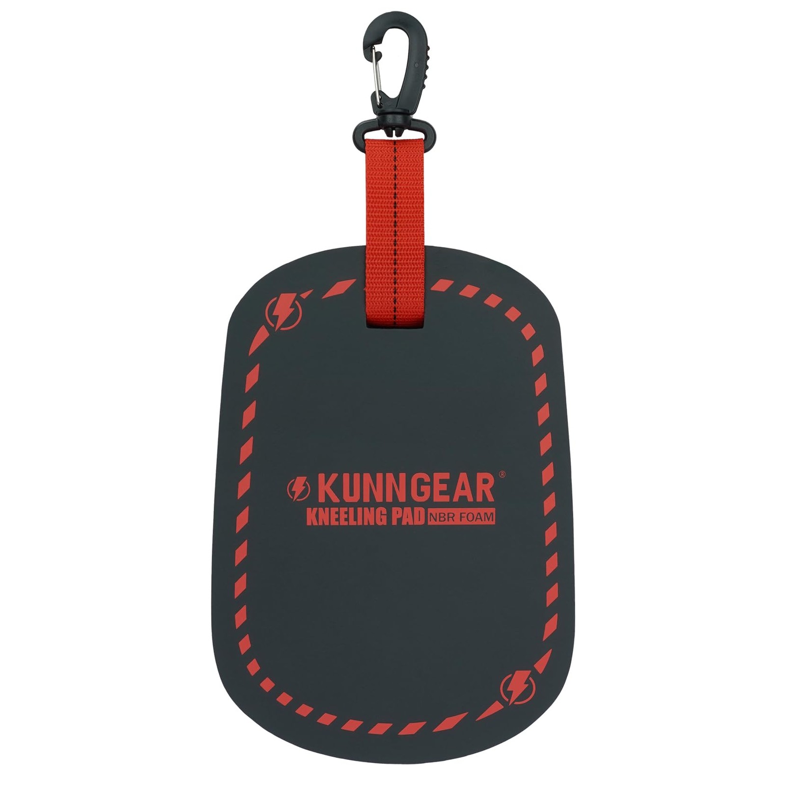 KUNN Small Kneeling Pad 9"X6.5"X1" Mini Foam Kneeing Pad with 360°Hook Heavy-...