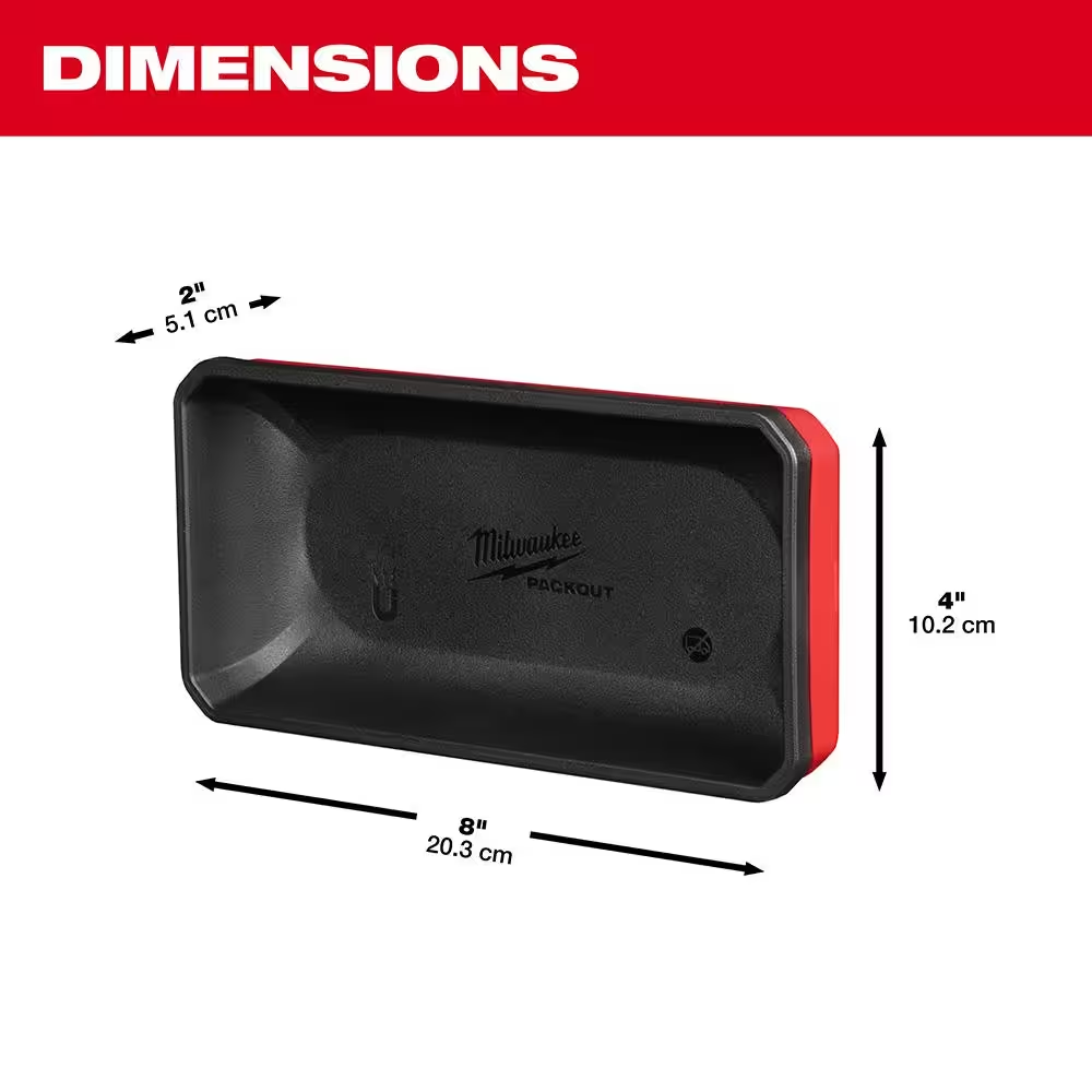 PACKOUT Large Magnetic Bin Tool Holder