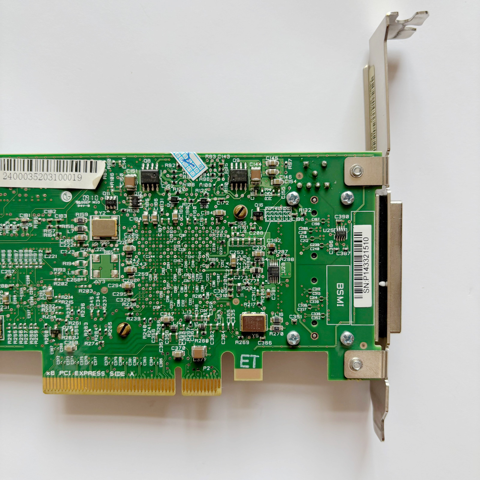 LSI MR SAS 8888ELP with 512M Cache SAS/SATAII Array Card Full Height Block