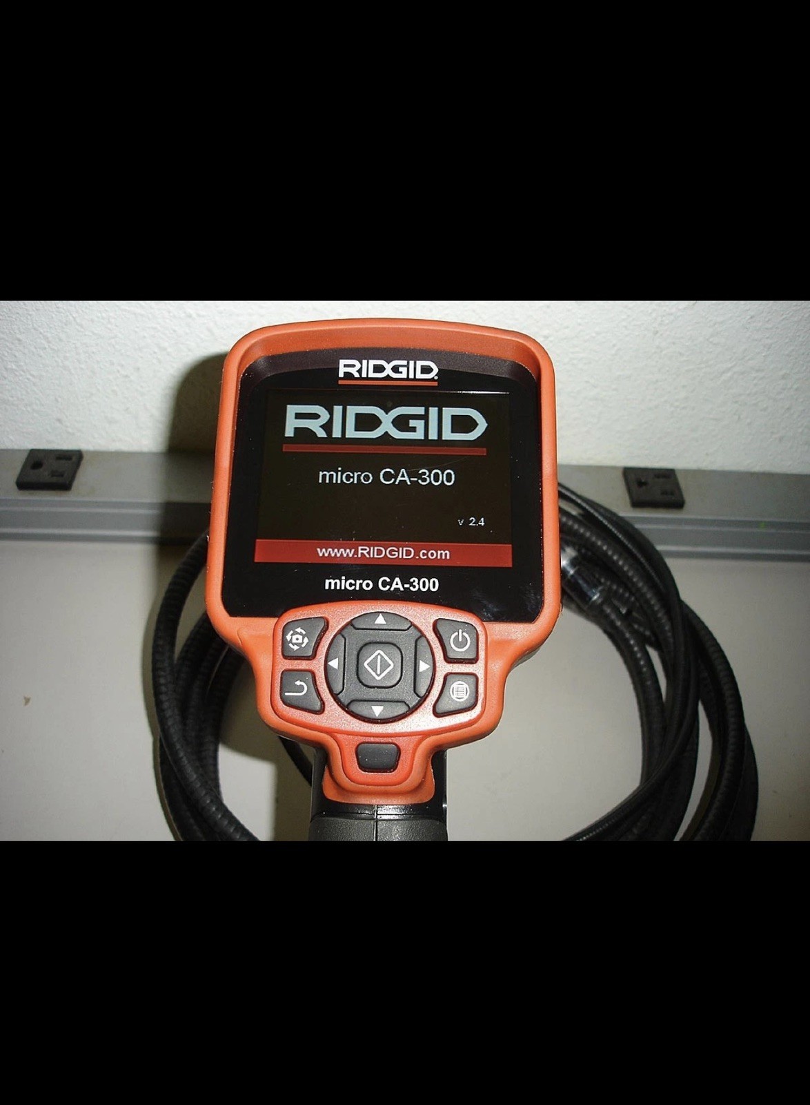 Ridgid Micro CA-300 - Inspection Camera w Extension - Case & Manual