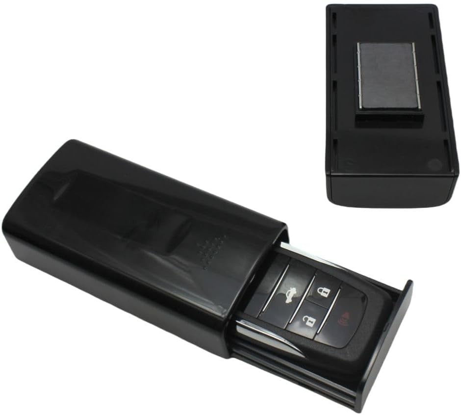 Hide a Key outside Magnetic Key Box - Emergency Key Safe, Car & Home Use, Hide a
