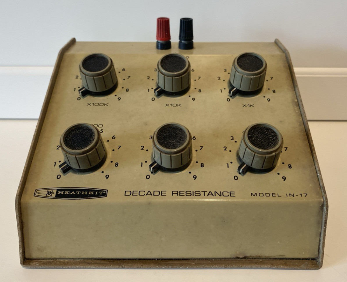 Heathkit Decade Resistance Model IN-17 - Untested