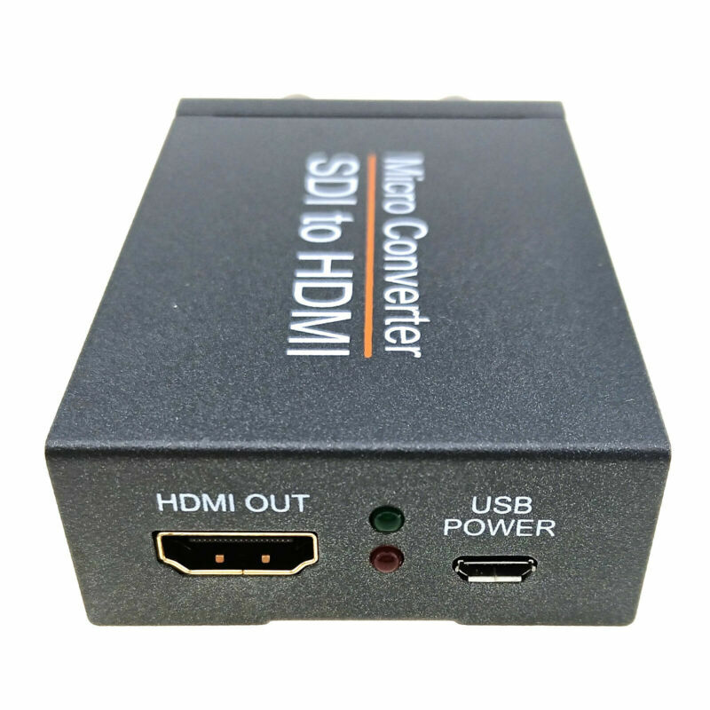 1080P SDI To HDMI Converter Adapter Coax Coaxial Cable Cord Video Audio Extender