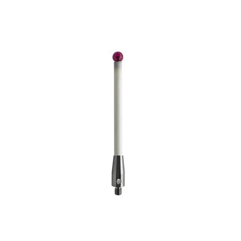 1pcs A-5000-3709 CMM Touch Probe Stylus 6mm Ruby Ball Tips 50mm M4 Ceramic Stem