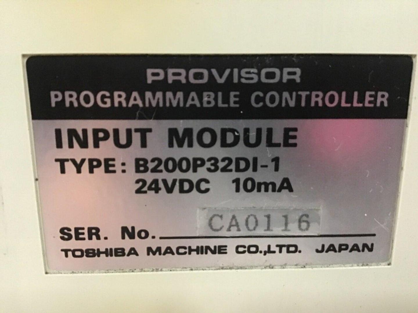 TOSHIBA Input Module B200P32DI-1 Used #140787