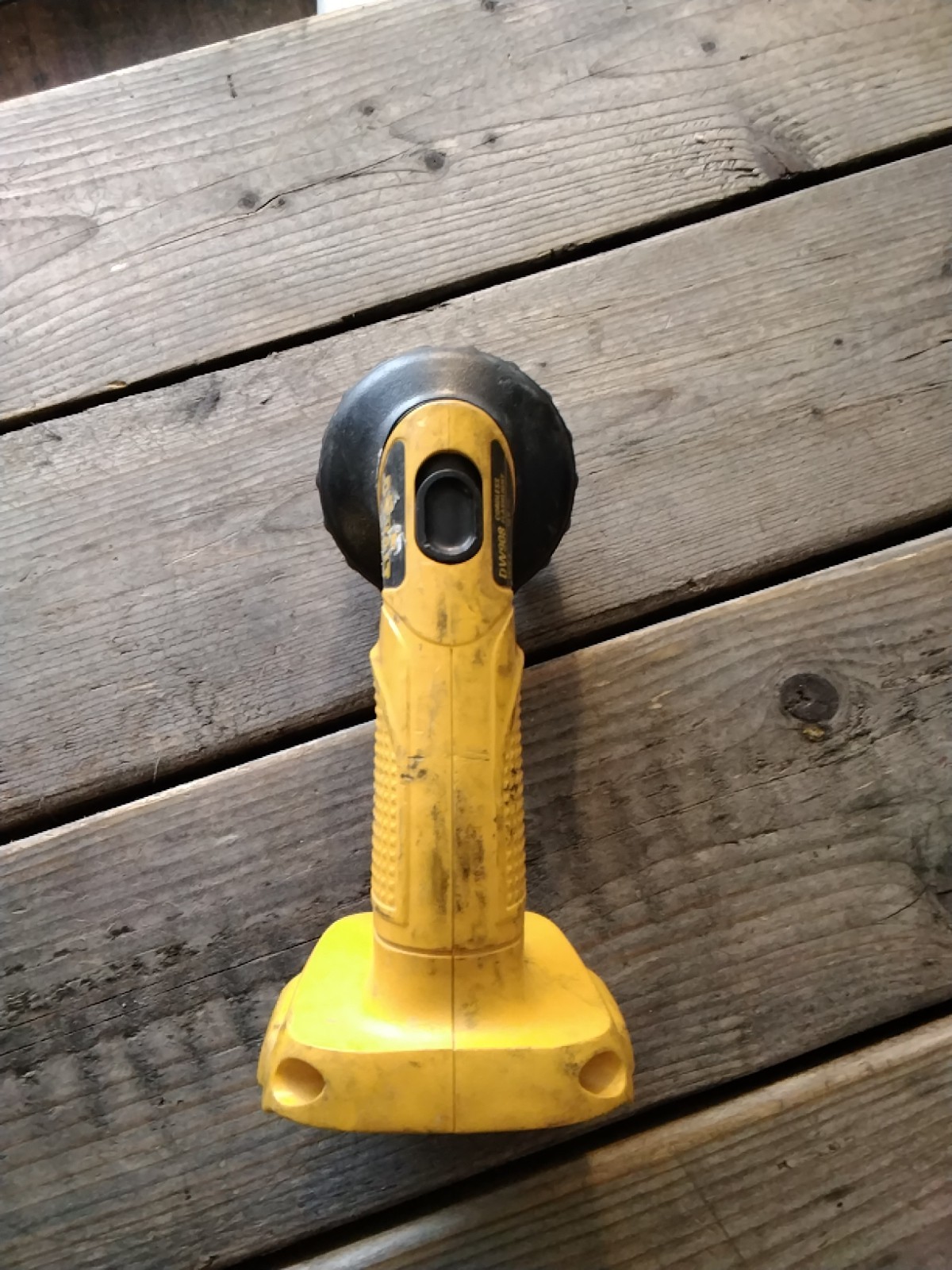 DeWalt 18V Volt DW908 Pivot Head Flashlight Tested Works Good Light Tool Only