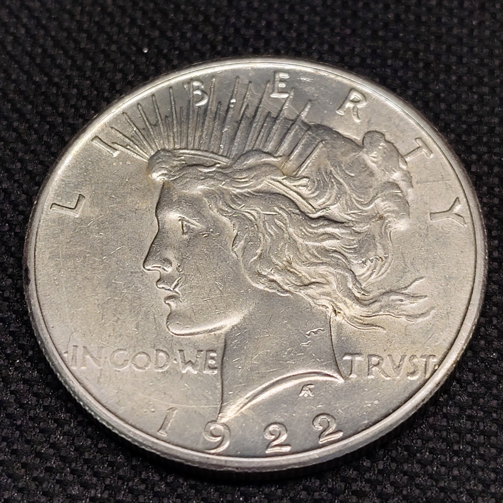 1922 S Peace Silver Dollar