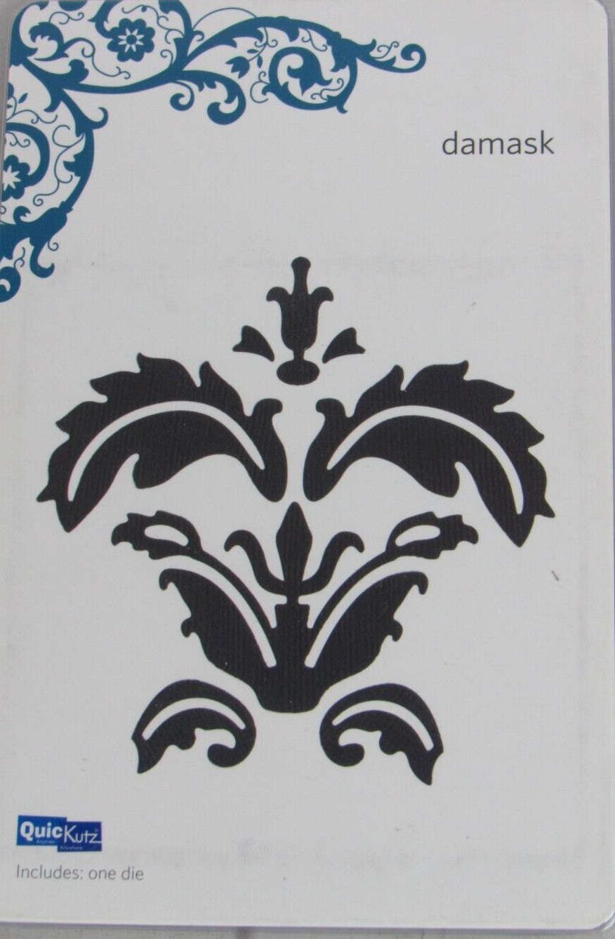 QuicKutz Damask 4x4, 1 Cutting Die Set REV-0151-S
