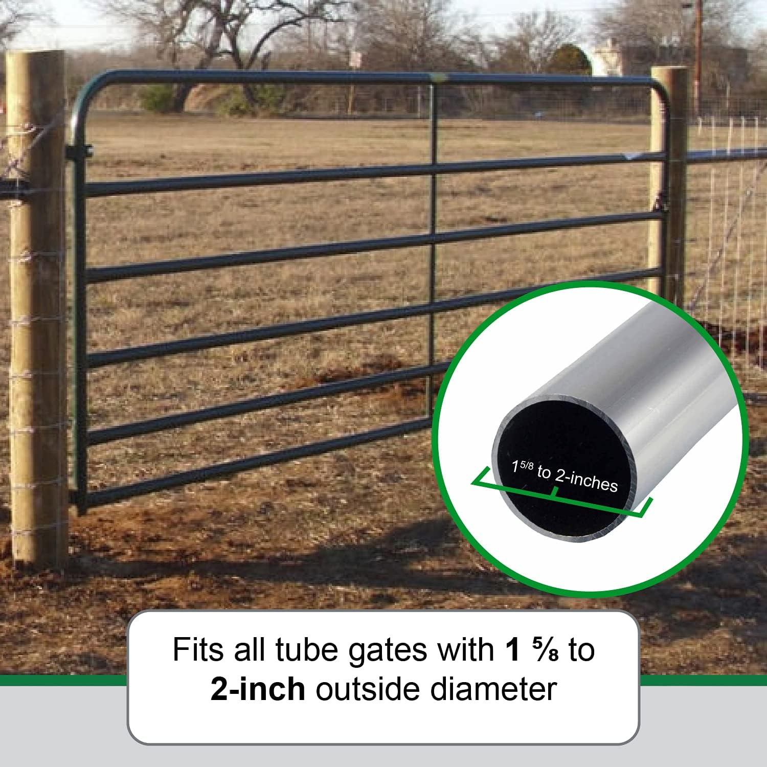Power-Latch 1 Way Gate Latch