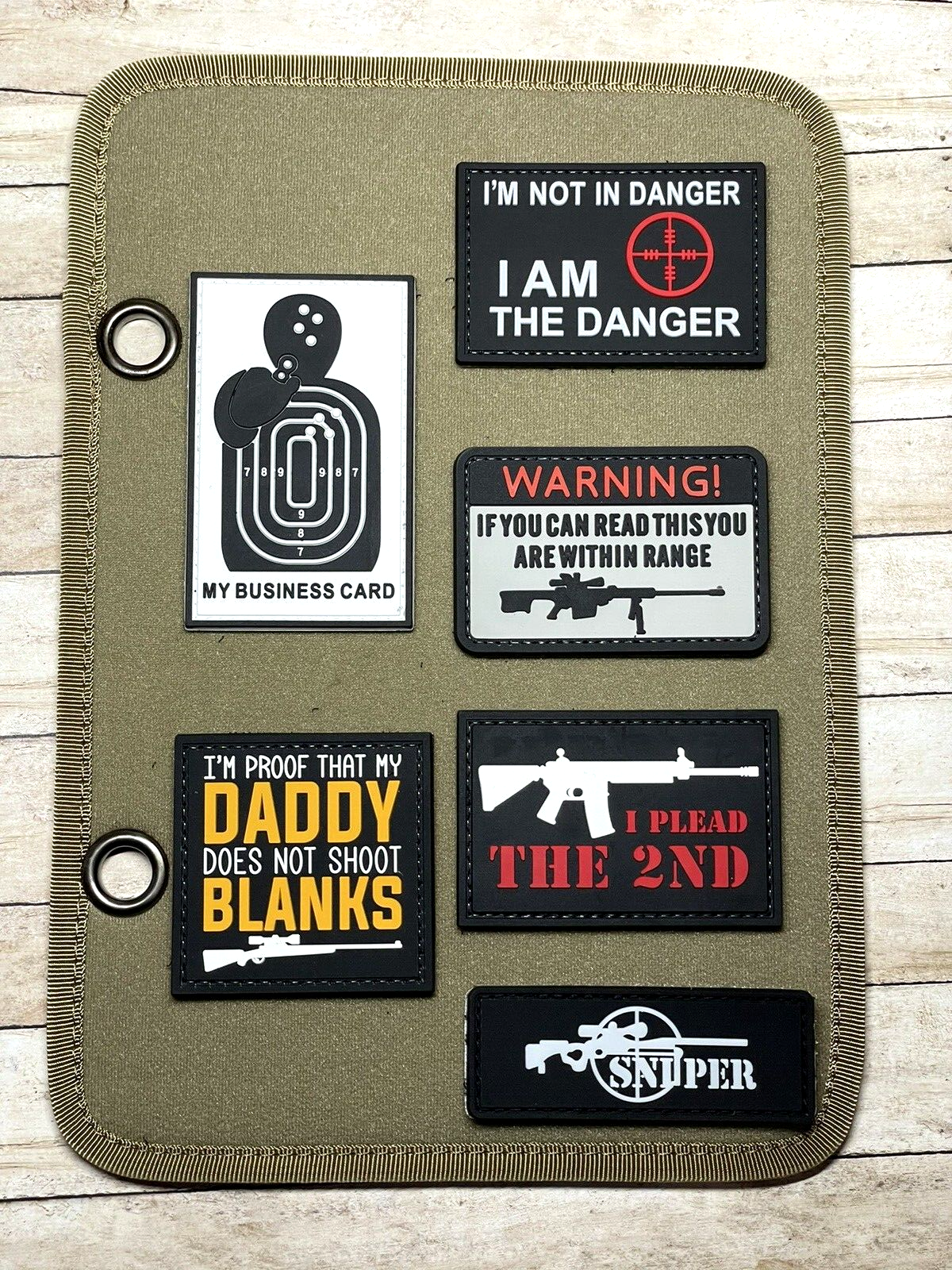 Sniper PVC Patch - Assault Sniper Rifle Scope Tactical Morale Patch - Gun Patch