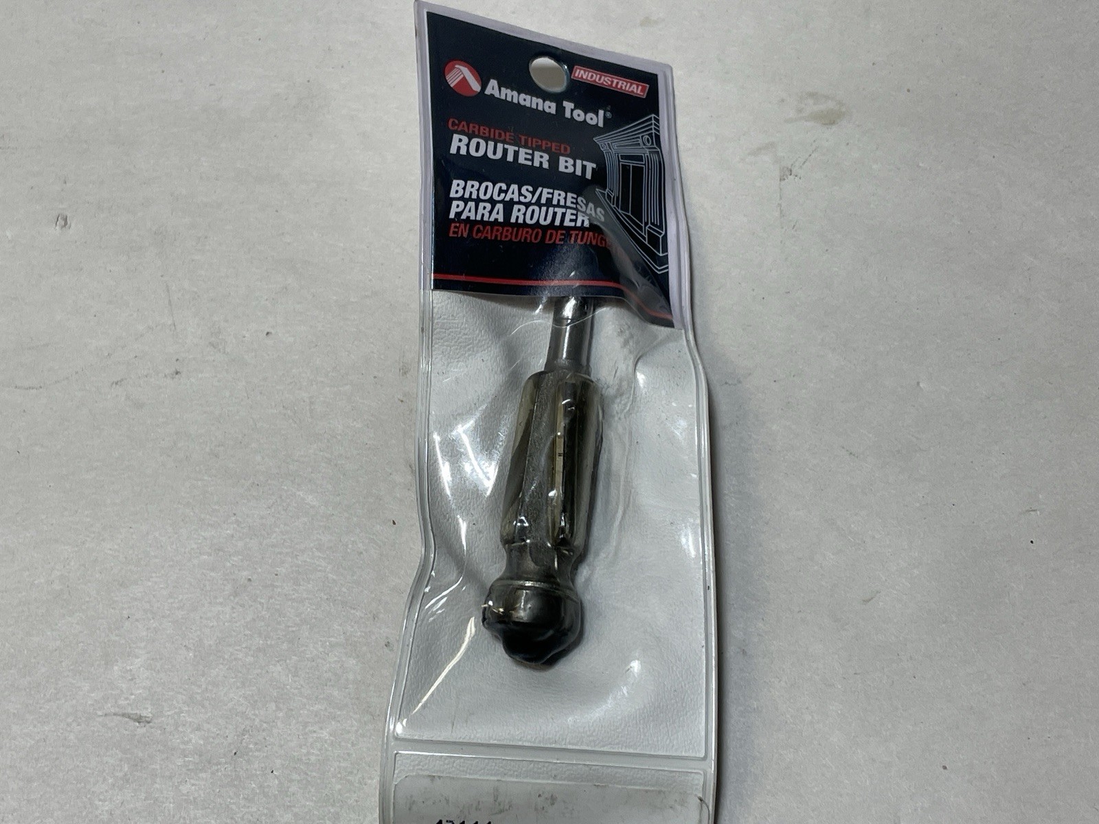 AMANA Dynabit Laminate Trim Router Bit w/ Bearing 1/2" X 1" Shank 47111