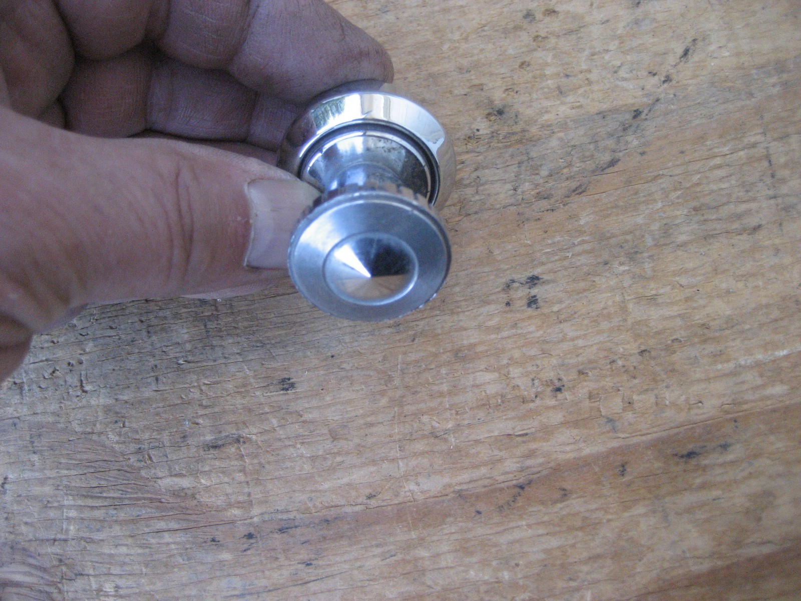 1953 1954 1955 CADILLAC DASH CIGARETTE LIGHTER ELEMENT OUTLET PORT PLUG W/KNOB