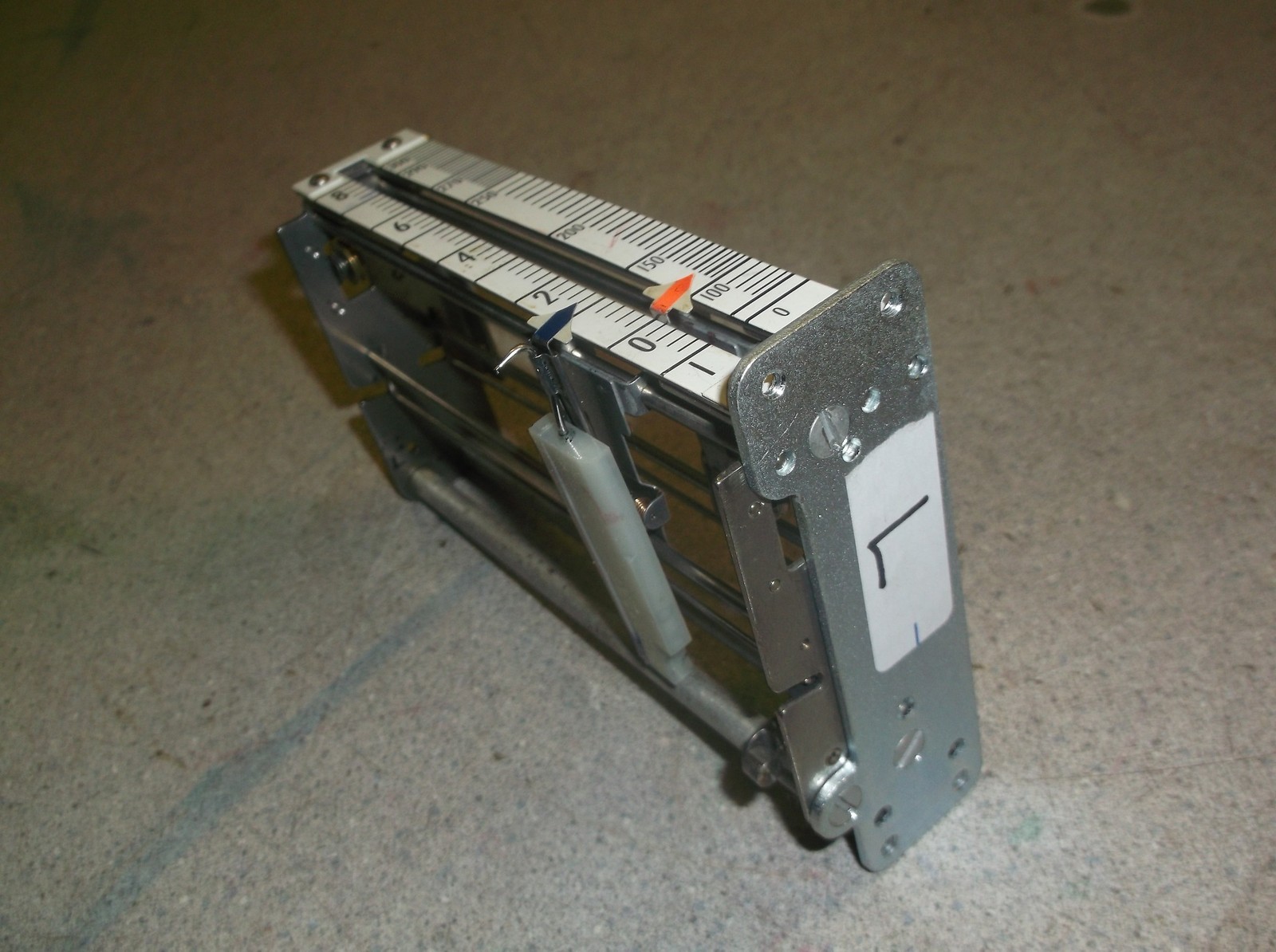 Taylor Transcope Measurement Gauge Assembly, Dual 0-8 0-300 *FREE SHIPPING*