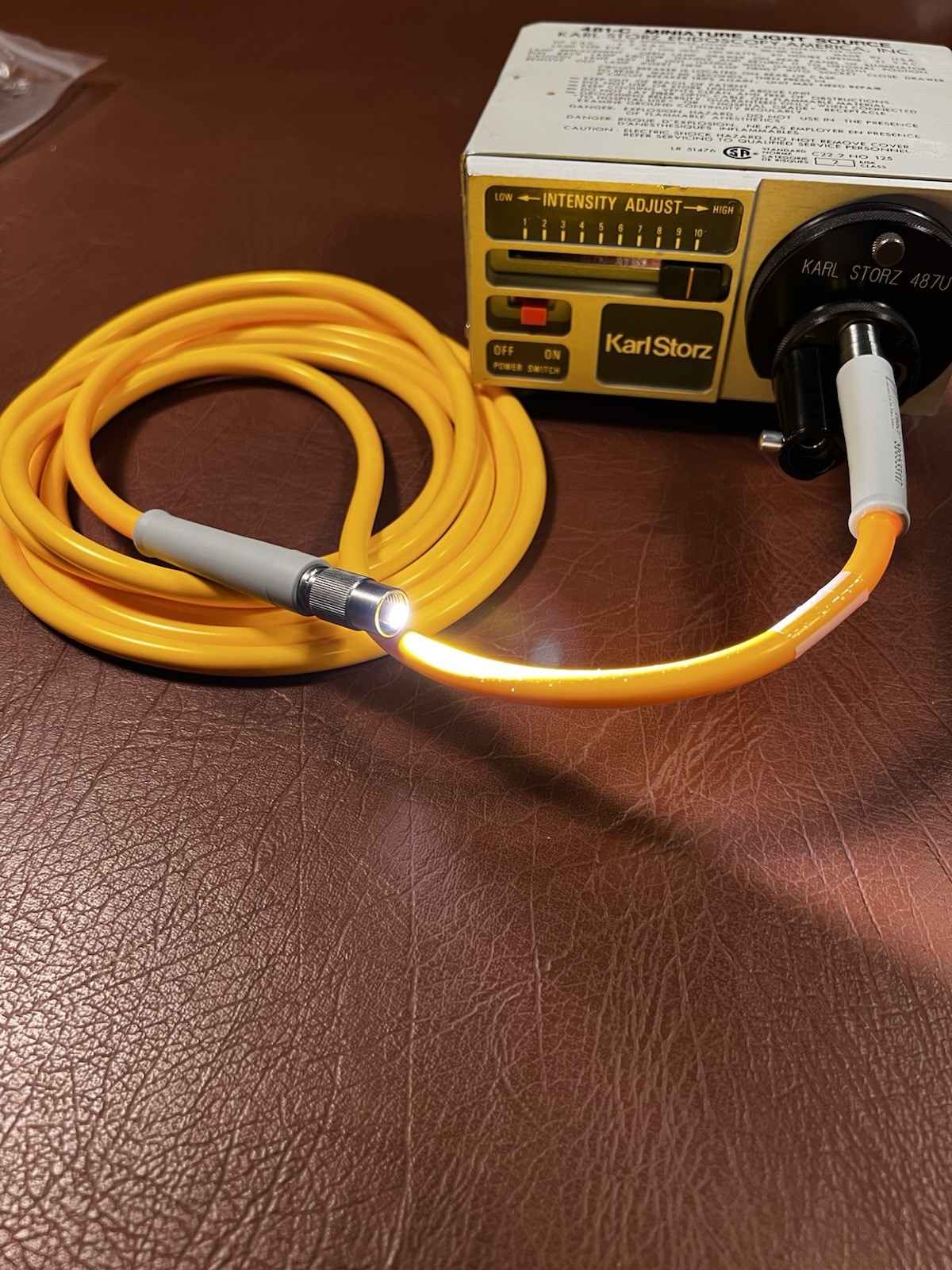 Lot Of Karl Storz, ACMI, Wolf, Luxtec, Welch Allyn Fiber Optic Cables