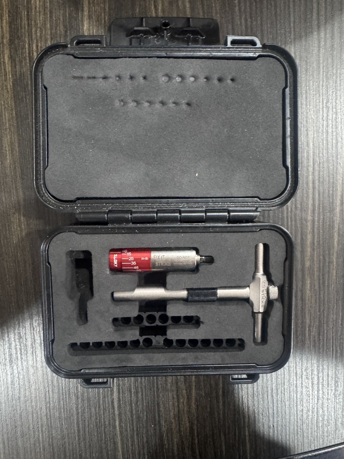 FIX IT STICKS Hardcase Rifle and Optics Toolkit with All-in-One Torque Driver