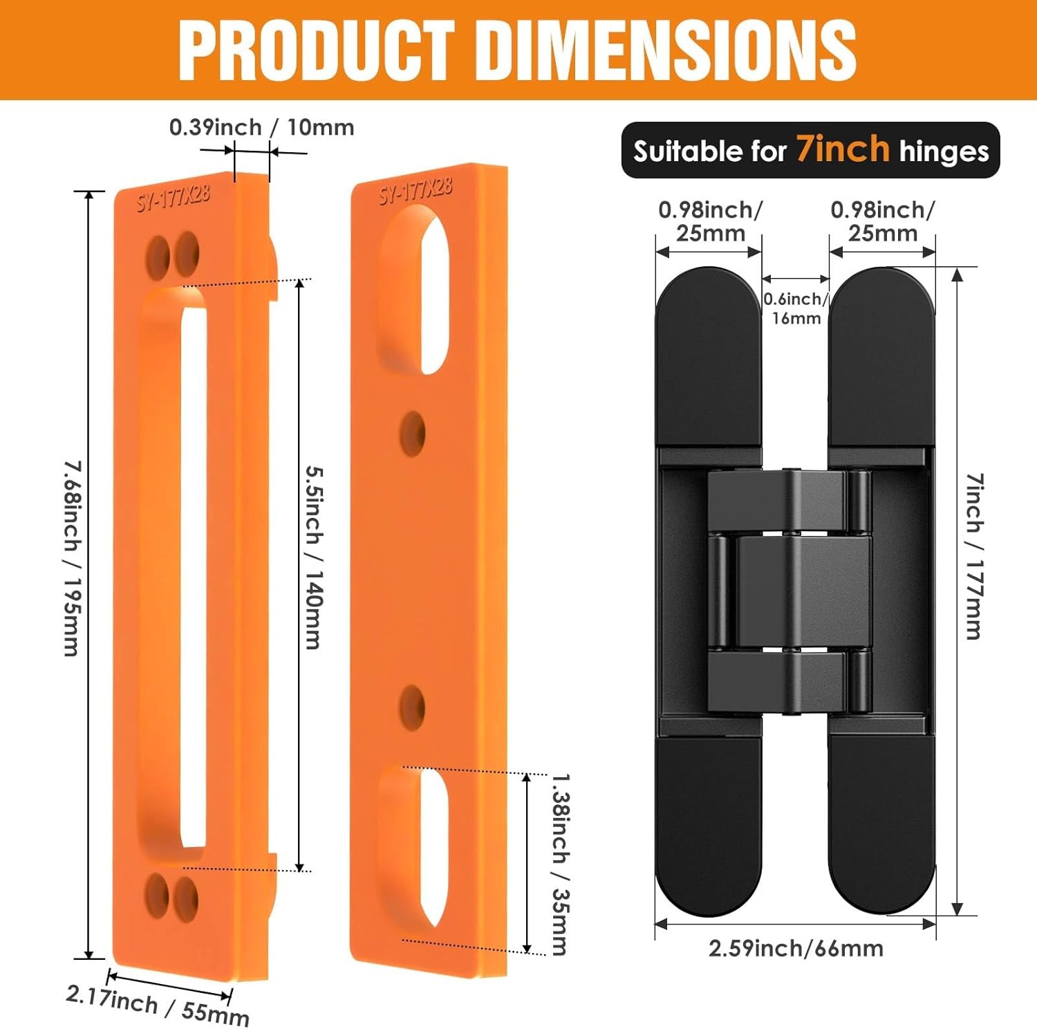 Hidden Door Hinge Jig Hidden Hinge Mortiser Template Concealed Hinge Jig