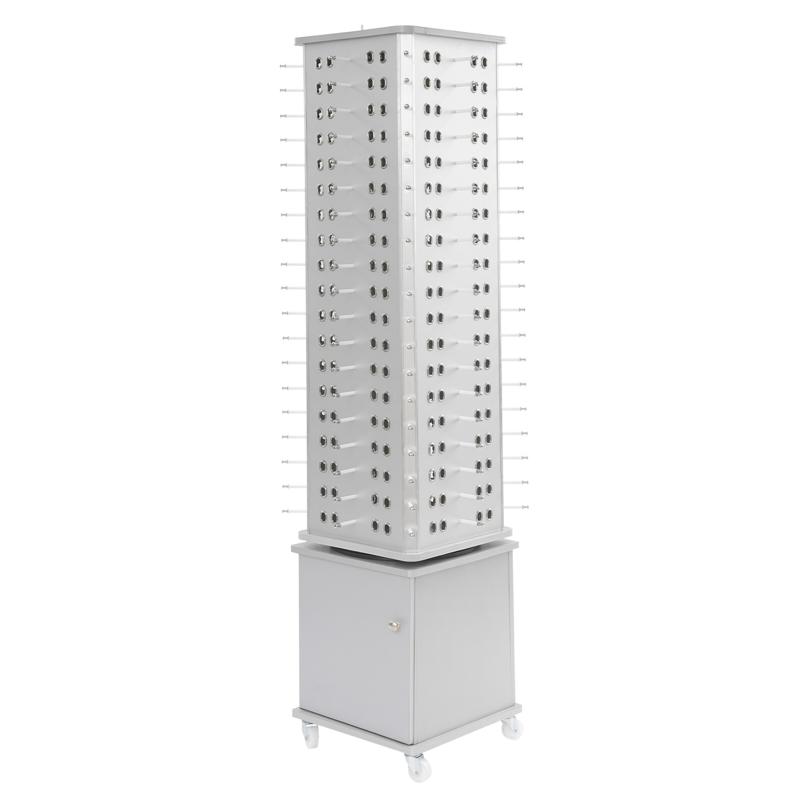 152pcs Eyeglass Display Stand with Box Floor Stand 4 Sides Holder Sunglass Rack