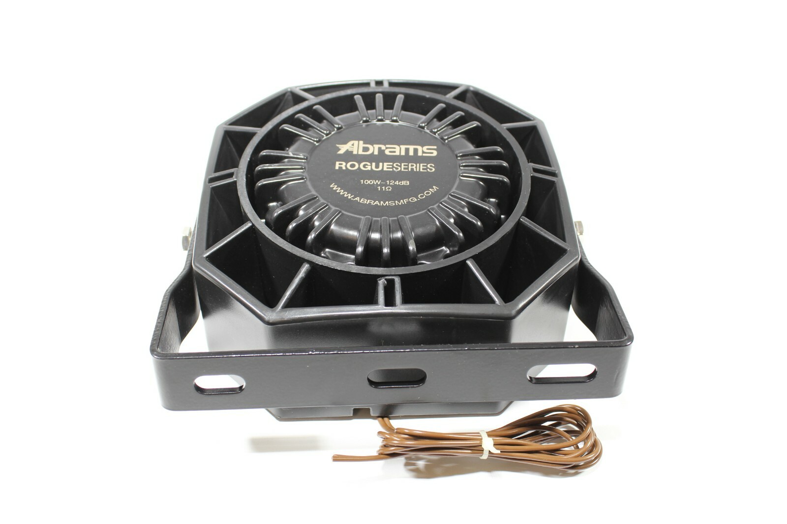 Abrams RGS-100 Rogue 100 Watt Siren Speaker 123dB with U-Bracket Mount