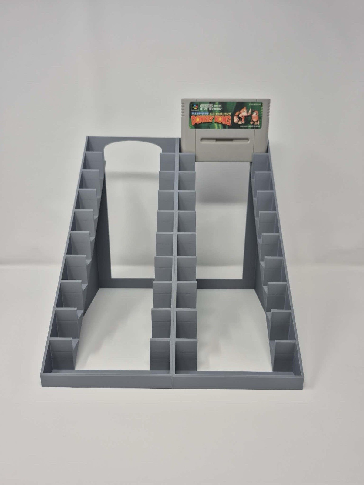 Super Famicom 20 Cartridge Holder Display Stand, 3d Printed