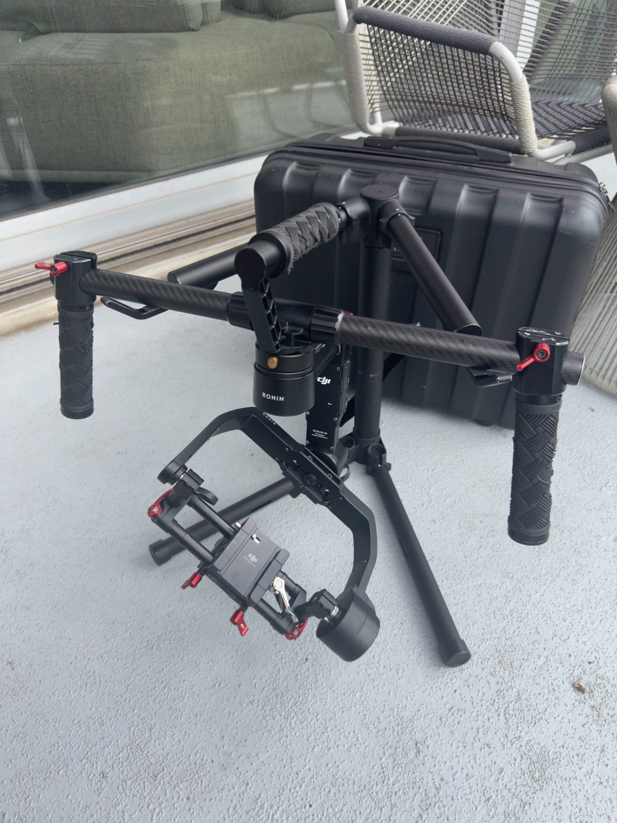 DJI Ronin-M 3-Axis Camera Gimbal Stabilizer Bundle – For Parts / As-Is