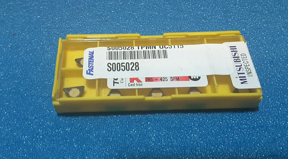 MITSUBISHI TPMN110308 UC5115 (TPMN222) CARBIDE  INSERTS , 10 PCS