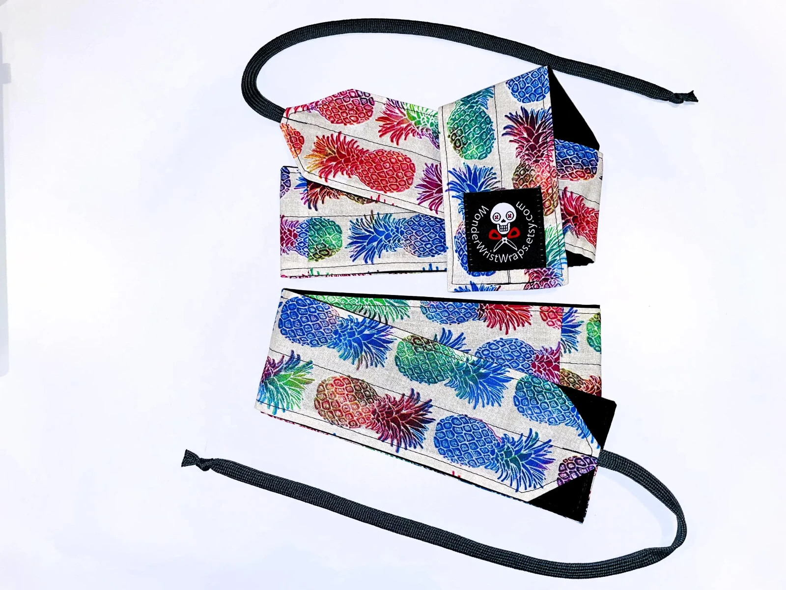 Pineapple Express Wrist Wraps for CrossFit, Calisthenics, Gym, Weightlifting
