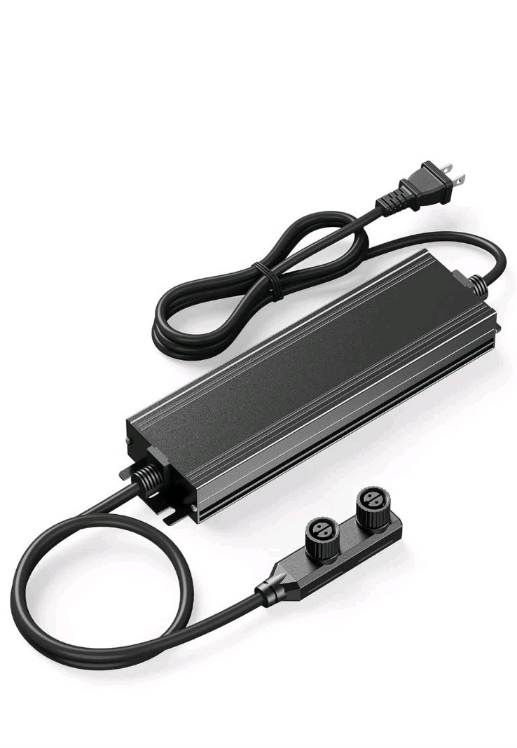 For Philips Hue 100W Outdoor Power Supply Black Low Voltage Fully Weatherproof