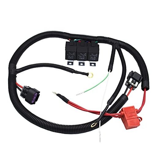 Electric Dual Fan Upgrade Wiring Harness Fit for GM 1999–2006 ECU Control